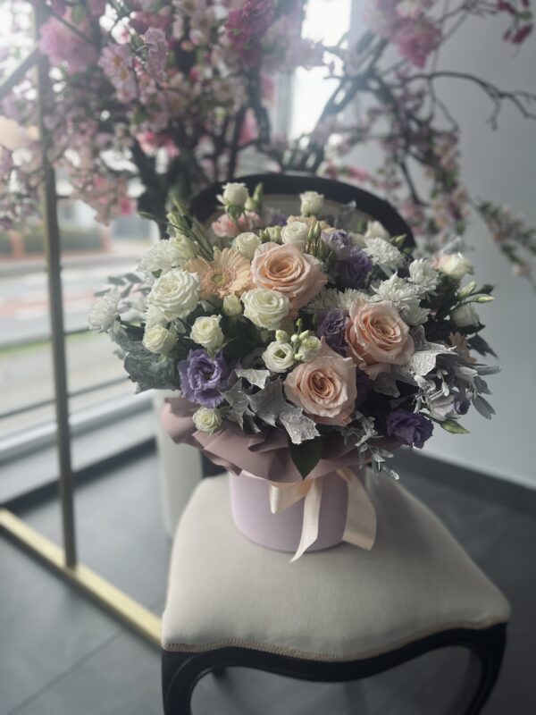 Flowerbox "Rubinowe Serce"