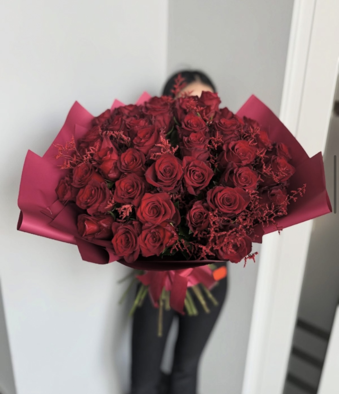 Bukiet "Królowa Czerwieni"