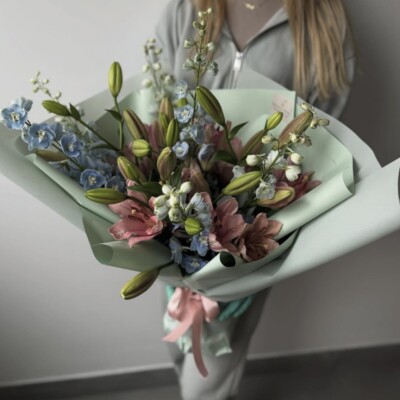 Bukiet "Liliowy Ogród"