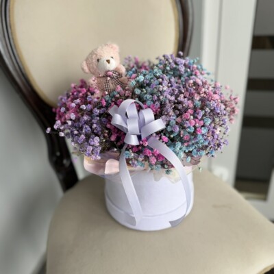 Flowerbox "Pastelowa Chmurka"